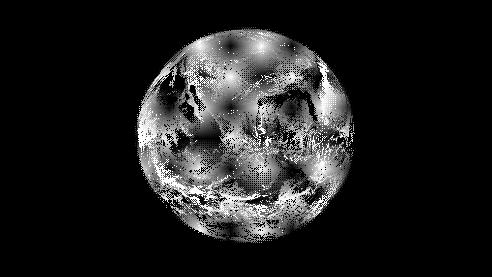 Planet Earth viewed from space